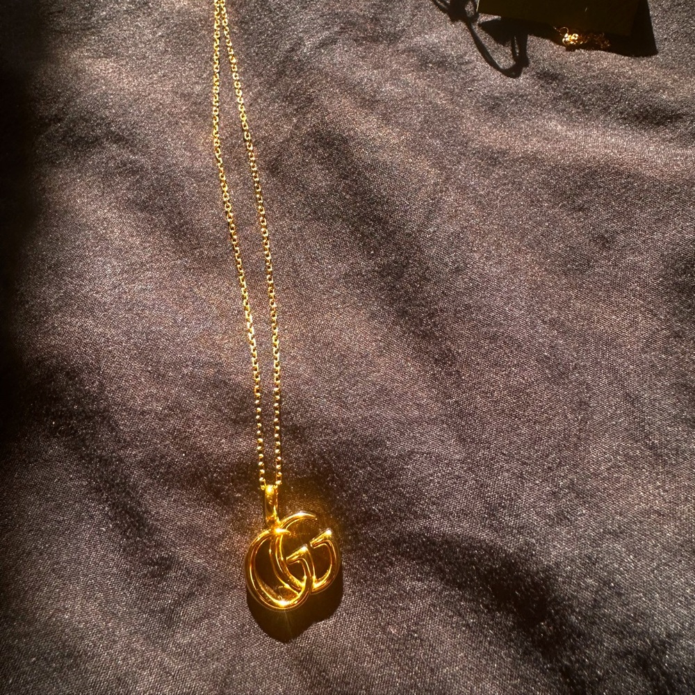 Gucci Gold GG Icon 18 karat gold necklace